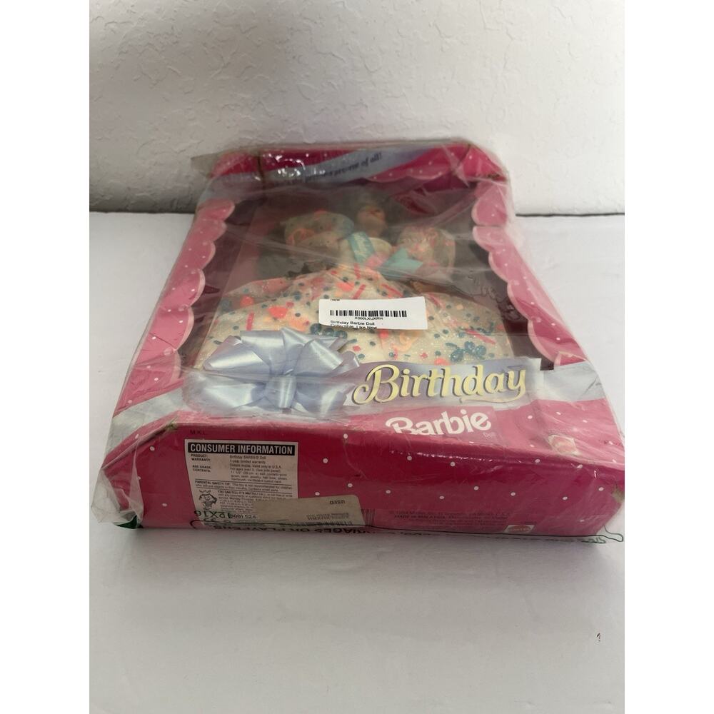 VTG 1994 Prettiest Present of all Barbie Birthday Doll Mattel #13253 NRFB - Picture 11 of 12